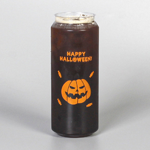 페트캔 500ml  인쇄캔 할로윈 펌킨