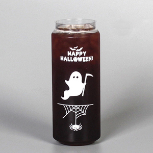페트캔 500ml  인쇄캔 할로윈 고스트